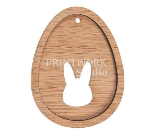 ΞΥΛΙΝΟ ΠΑΣΧΑΛΙΝΟ ΑΥΓΟ ΜΕ ΛΑΓΟ